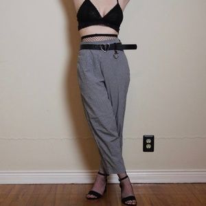 vintage checkered pants